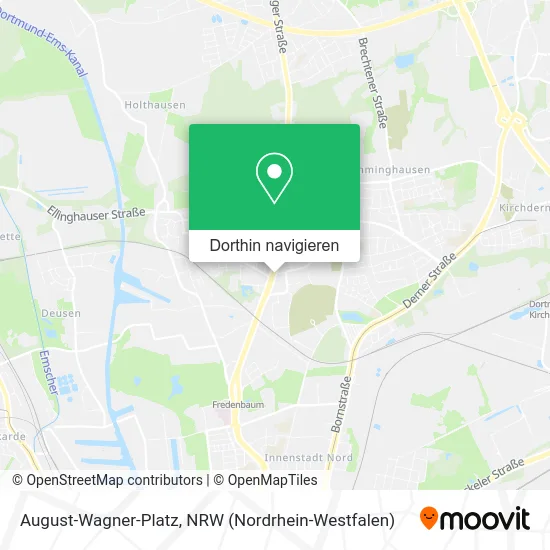 August-Wagner-Platz Karte