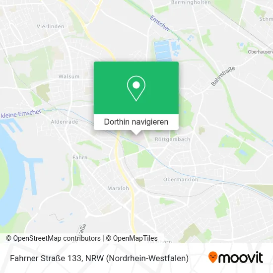 Fahrner Straße 133 Karte