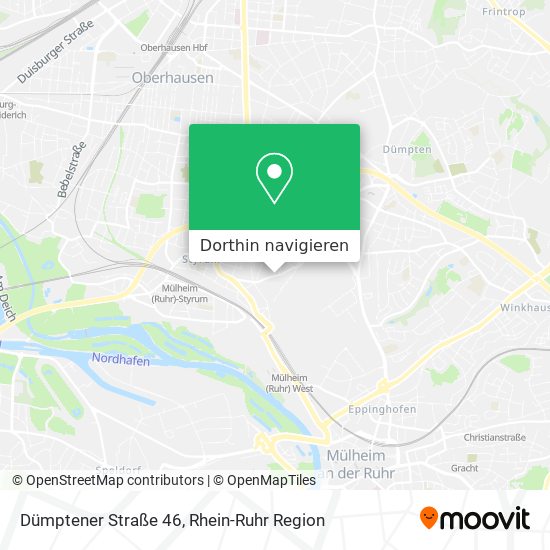 Dümptener Straße 46 Karte