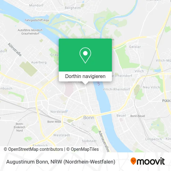 Augustinum Bonn Karte