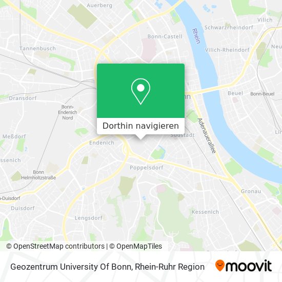 Geozentrum University Of Bonn Karte