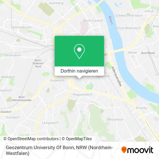 Geozentrum University Of Bonn Karte