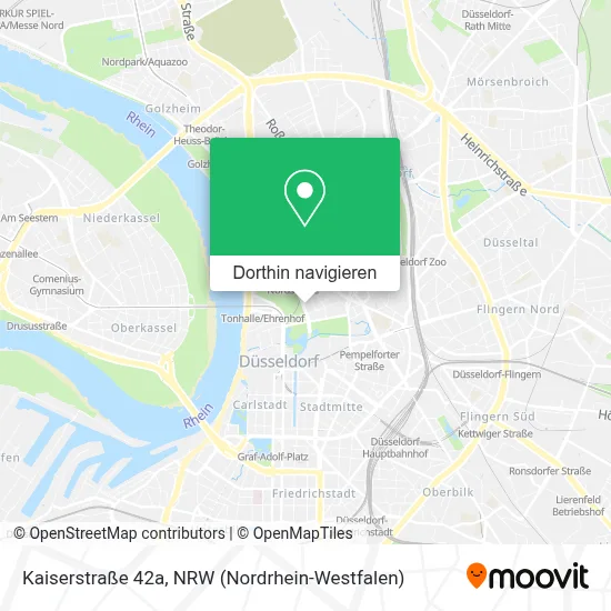 Kaiserstraße 42a Karte