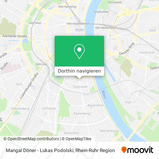 Mangal Döner - Lukas Podolski Karte