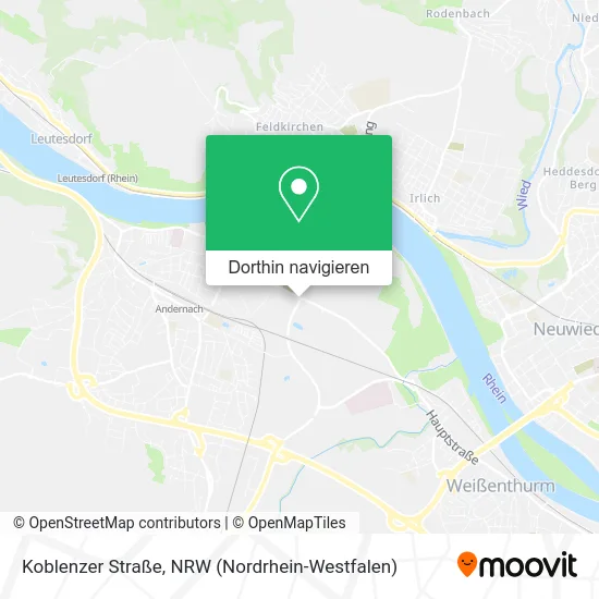 Koblenzer Straße Karte