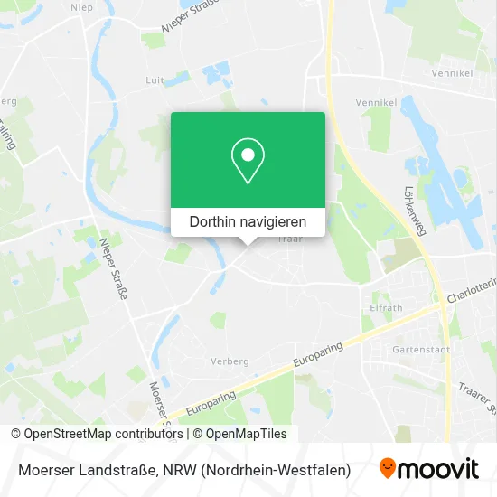 Moerser Landstraße Karte