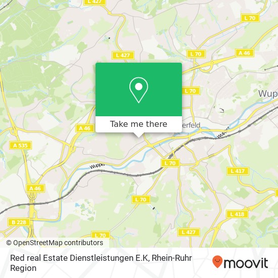 Red real Estate Dienstleistungen E.K Karte