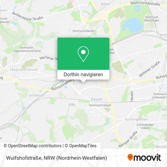 Wulfshofstraße Karte