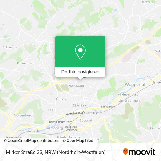 Mirker Straße 33 Karte