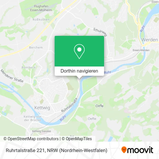 Ruhrtalstraße 221 Karte