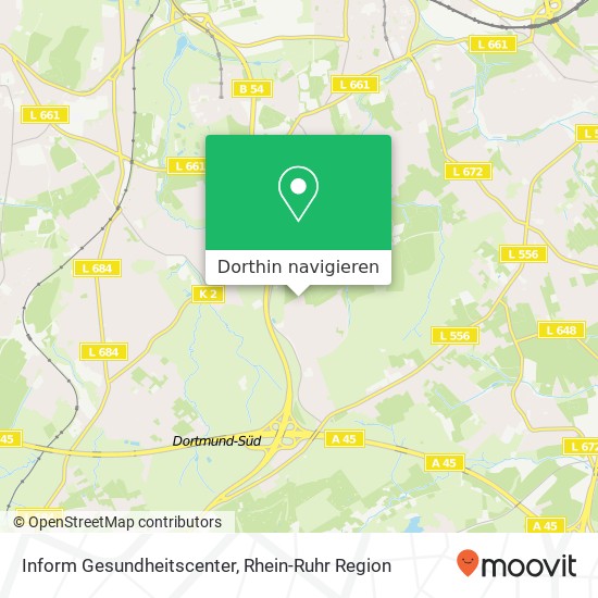 Inform Gesundheitscenter Karte