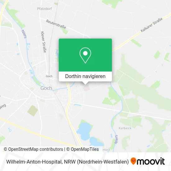 Wilhelm-Anton-Hospital Karte