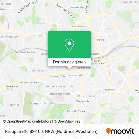 Kruppstraße 82-100 Karte