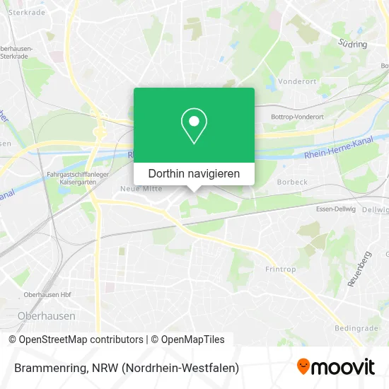 Brammenring Karte