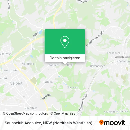 Saunaclub Acapulco Karte