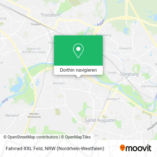 Fahrrad-XXL Feld Karte