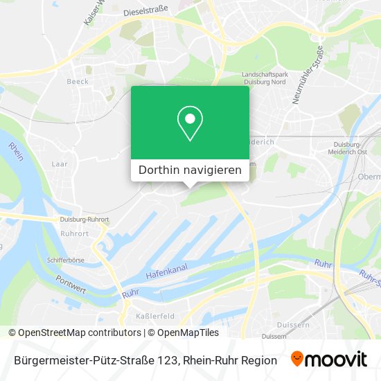 Bürgermeister-Pütz-Straße 123 Karte