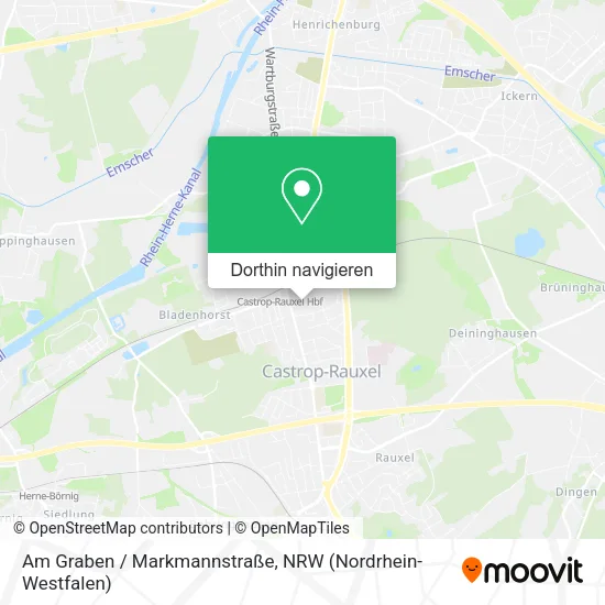 Am Graben / Markmannstraße Karte