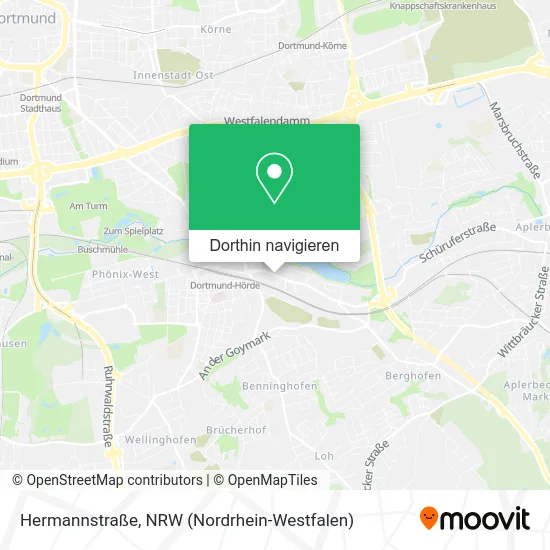 Hermannstraße Karte