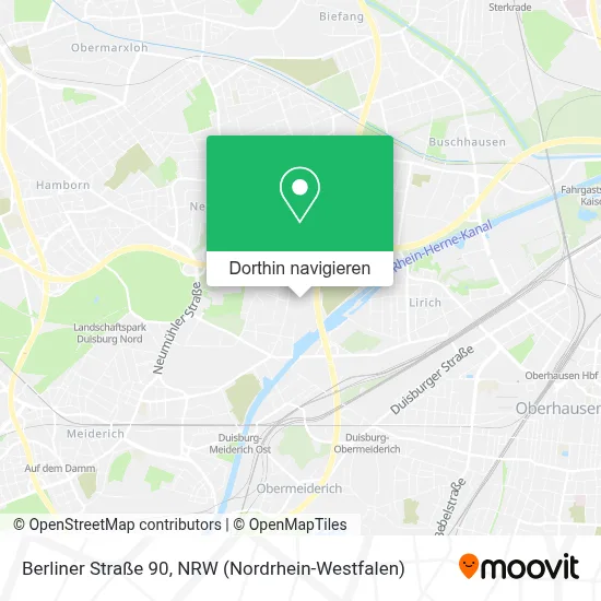 Berliner Straße 90 Karte