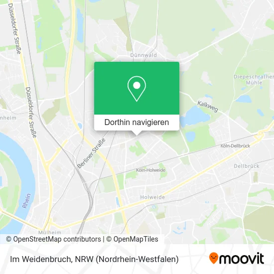 Im Weidenbruch Karte