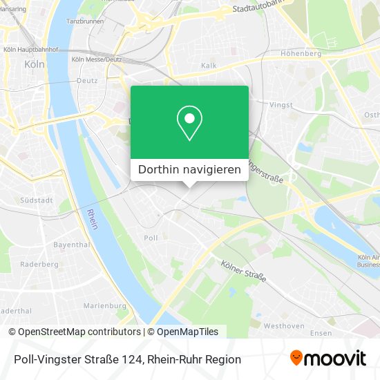 Poll-Vingster Straße 124 Karte