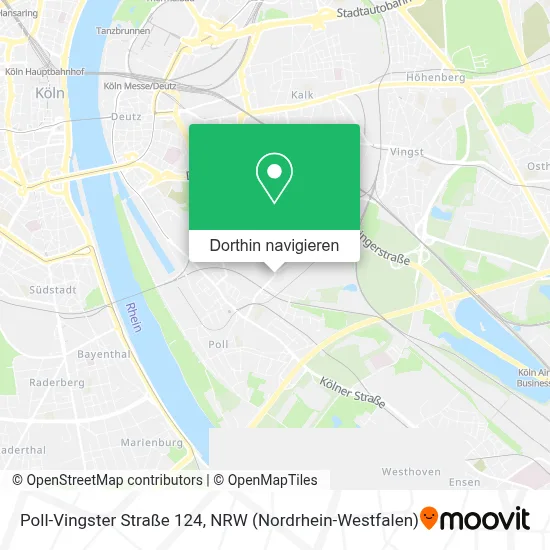 Poll-Vingster Straße 124 Karte