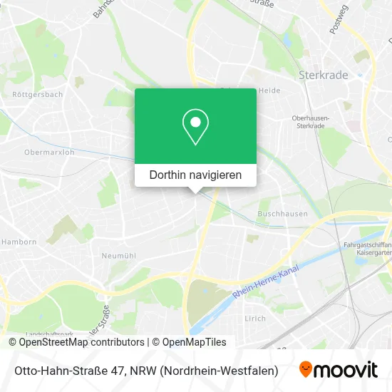 Otto-Hahn-Straße 47 Karte