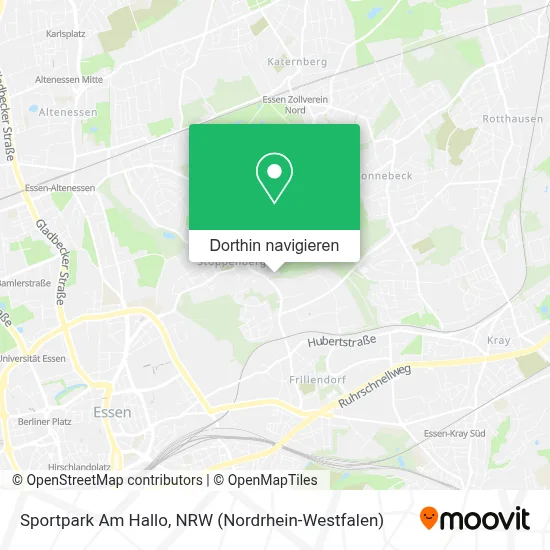 Sportpark Am Hallo Karte