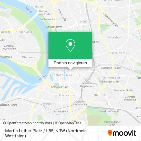 Martin-Luther-Platz / L55 Karte