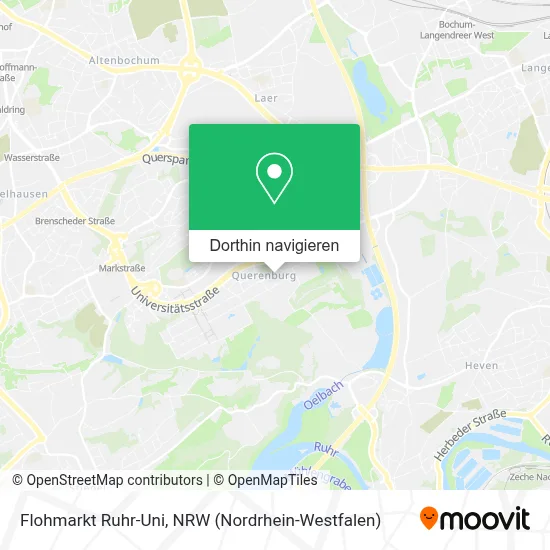 Flohmarkt Ruhr-Uni Karte