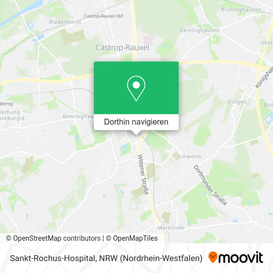 Sankt-Rochus-Hospital Karte