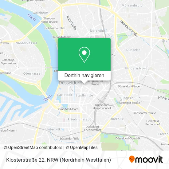 Klosterstraße 22 Karte