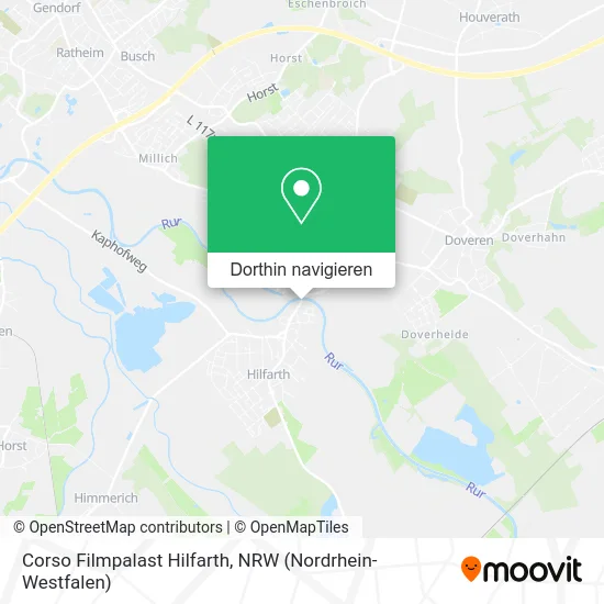 Corso Filmpalast Hilfarth Karte