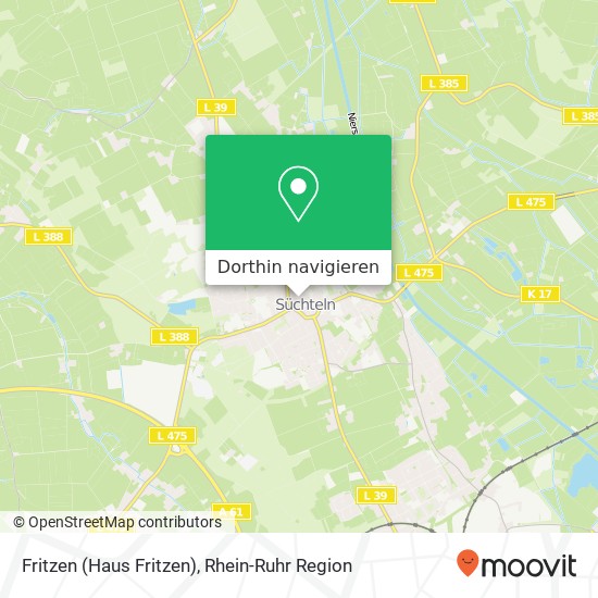 Fritzen (Haus Fritzen) Karte