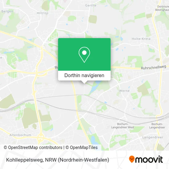Kohlleppelsweg Karte