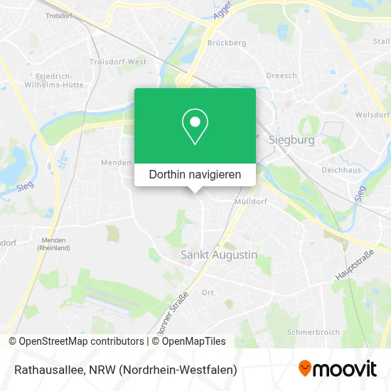 Rathausallee Karte