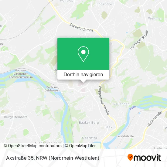 Axstraße 35 Karte