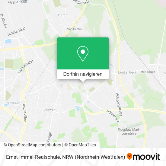 Ernst-Immel-Realschule Karte