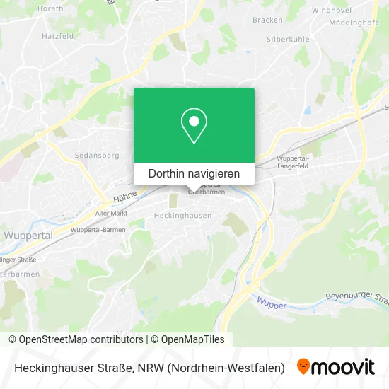 Heckinghauser Straße Karte