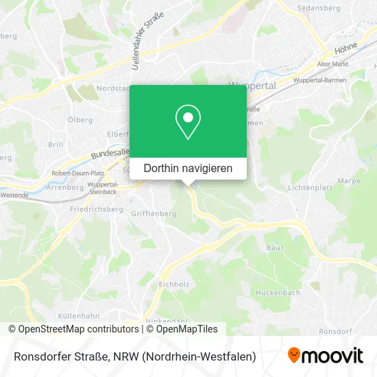 Ronsdorfer Straße Karte