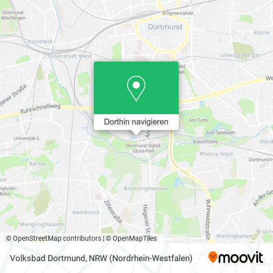 Volksbad Dortmund Karte