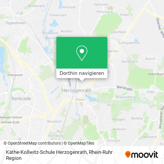 Käthe-Kollwitz-Schule Herzogenrath Karte