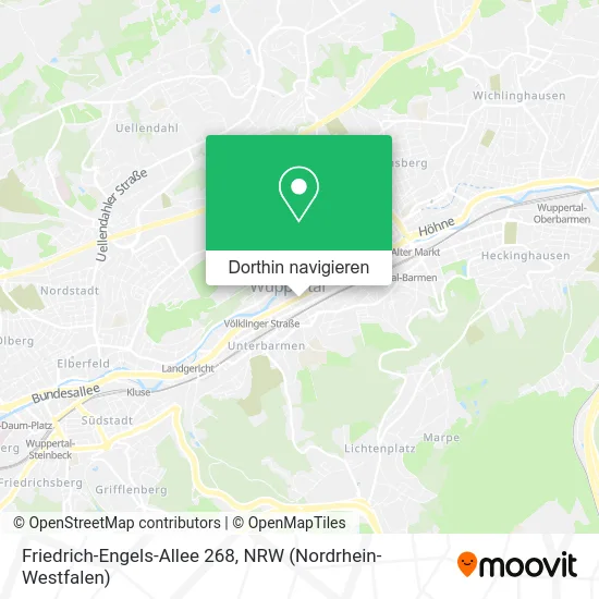 Friedrich-Engels-Allee 268 Karte
