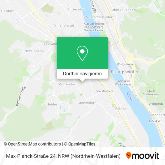 Max-Planck-Straße 24 Karte