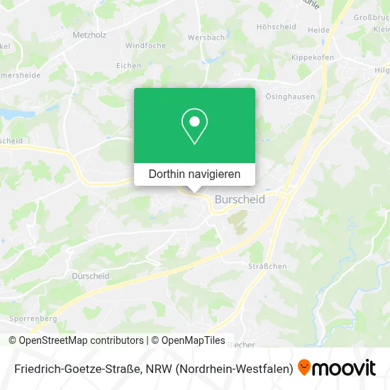 Friedrich-Goetze-Straße Karte