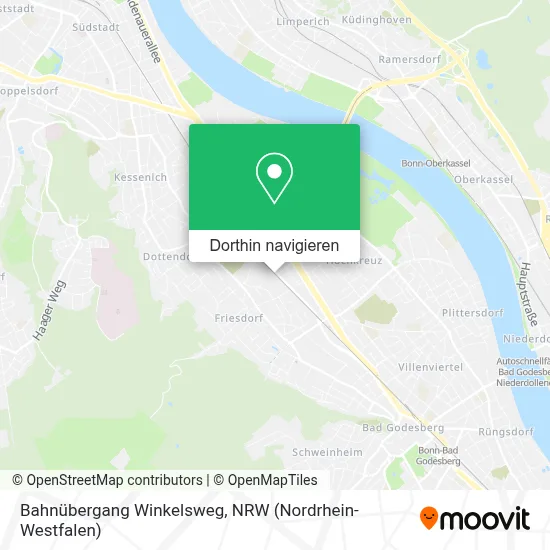 Bahnübergang Winkelsweg Karte