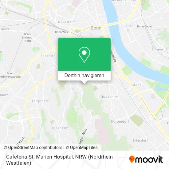 Cafeteria St. Marien Hospital Karte