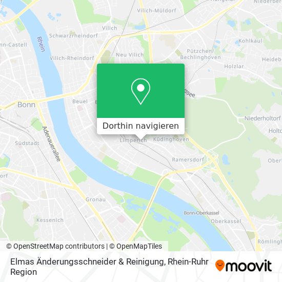 Elmas Änderungsschneider & Reinigung Karte