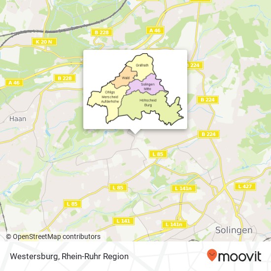 Westersburg Karte